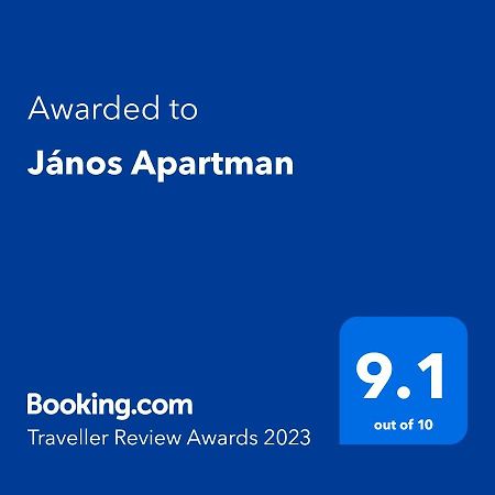 Janos Apartman 블로톤퓌레드 외부 사진